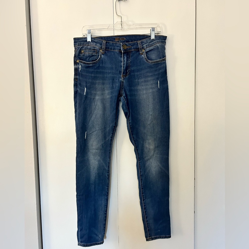 Kut from Kluth distressed jeans.